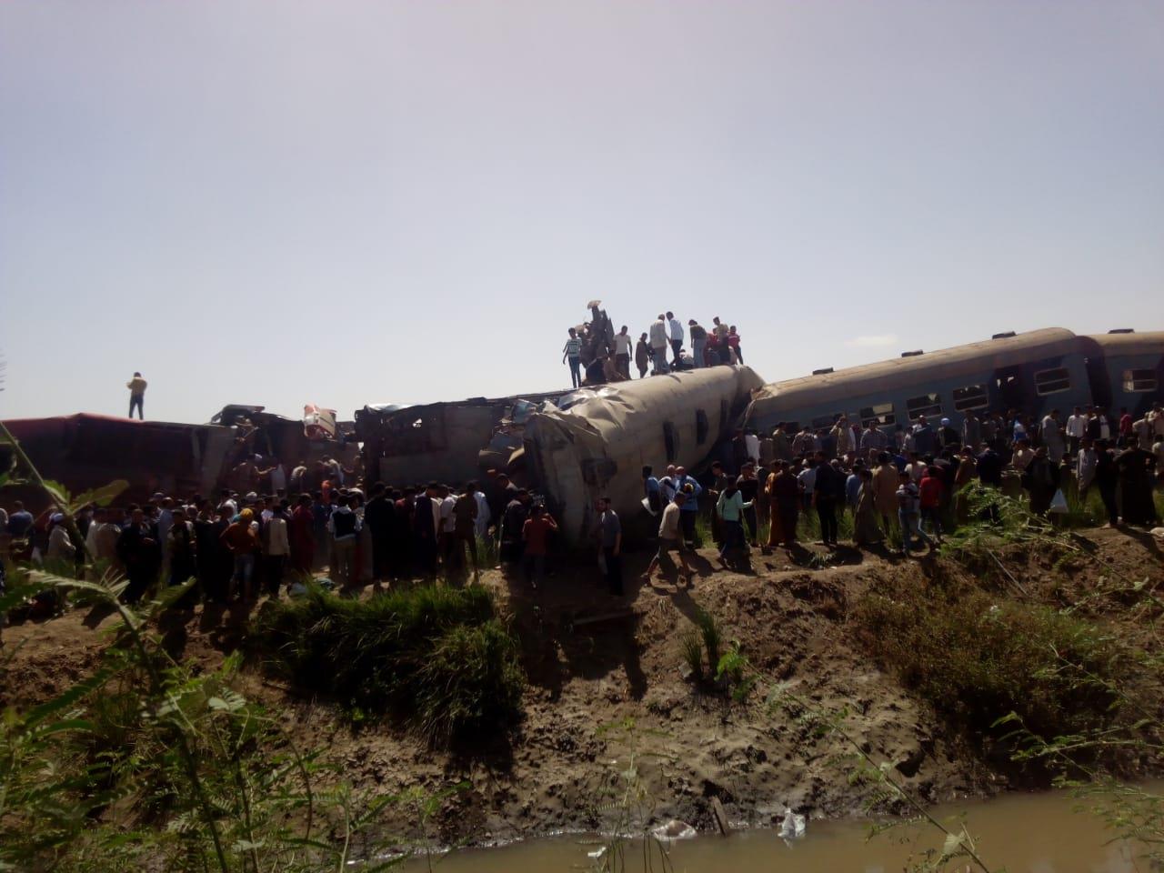 حادث قطار سوهاج.. ننشر أسماء المصابين بمستشفى طهطا العام