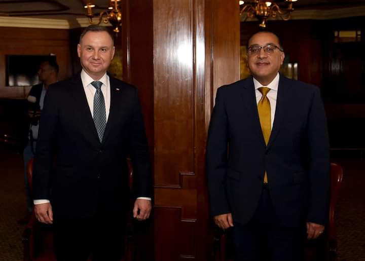 الرئيس البولندي يلتقي رئيس الوزراء على هامش فعاليات المنتدى الاقتصادي المصري – البولندي