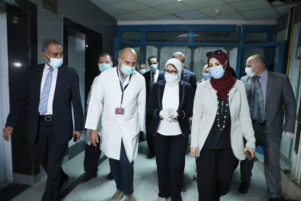 وزيرة الصحة: توفير 35 ألف سرير بالمستشفيات لاستقبال الحالات المصابة بفيروس كورونا المستجد.
