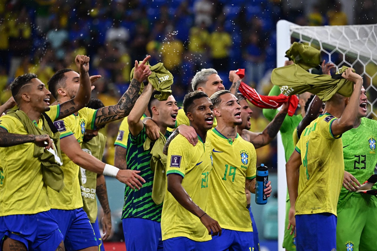 البرازيل تفوز علي سويسرا بهدف نظيف وتحقق 4 أرقام قياسية في كأس العالم قطر 2022.