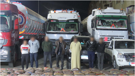 سقوط أخطر عصابات ;السموم; حاولوا إغراق مصر بأكثر من  طن مخدرات
