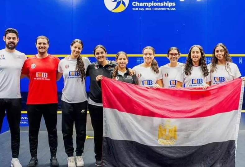 منتخب مصر للأسكواش يفوز على أمريكا في عقر داره ويتوج بلقب بطولة العالم.