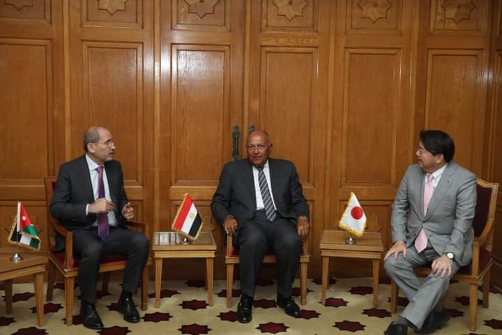 القاهرة تستضيف الاجتماع الأول لآلية المشاورات الثلاثية على المستوى الوزاري بين مصر والأردن واليابان