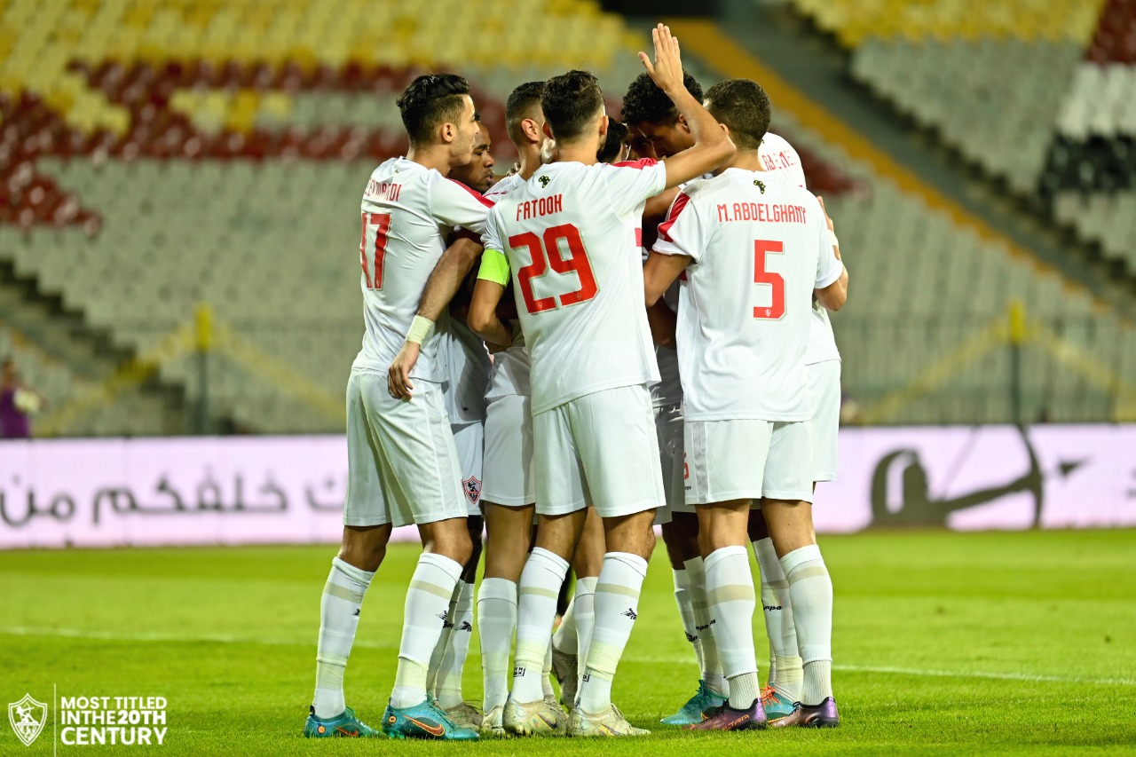 الزمالك يفوز على المصري بهدف نظيف ويتأهل ألي نصف نهائي كأس مصر.