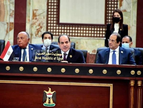 كلمة السيد الرئيس عبد الفتاح السيسي رئيس جمهورية مصر العربية خلال أعمال مؤتمر بغداد للتعاون والشراكة
