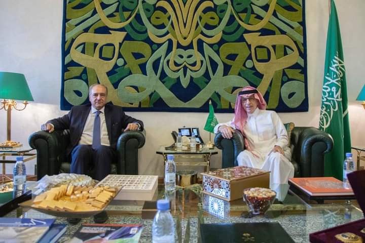 السفير المصري في الرياض يلتقي وزير الدولة لشئون الدول الأفريقية السعودي