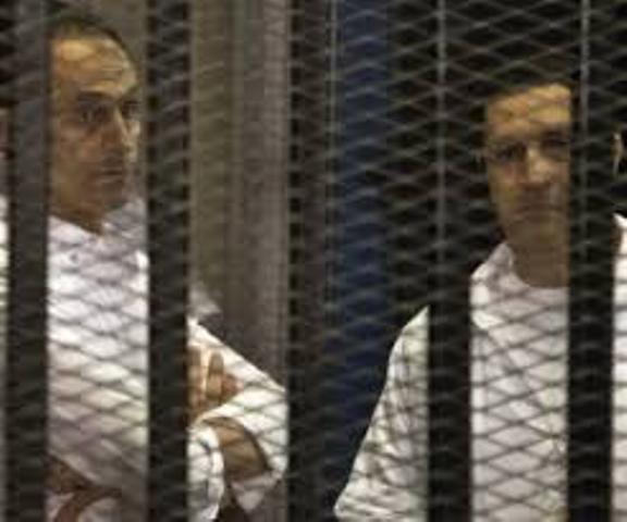 براءة علاء وجمال مبارك في قضية التلاعب بالبورصة