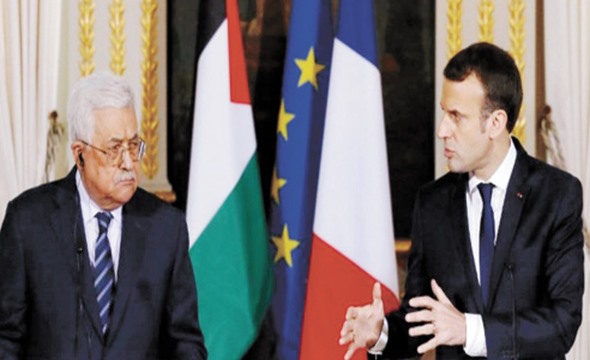 فرنسا تبحث جهود السلام بين فلسطين وأسرائيل عبر 