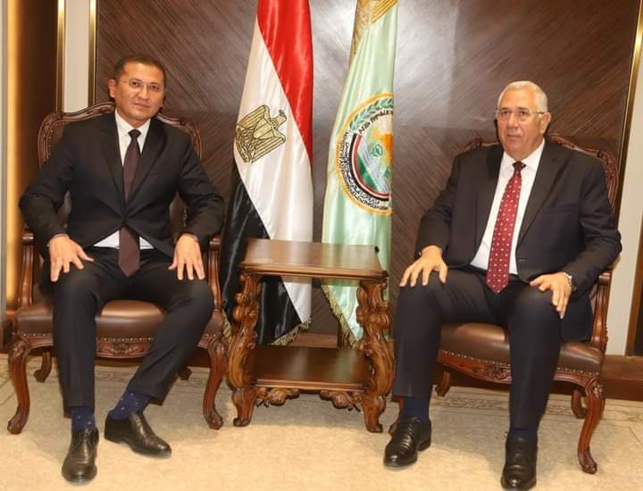 القصير يلتقي سفير أوزبكستان بالقاهرة لمتابعة تعزيز آليات التعاون الزراعي بين البلدين