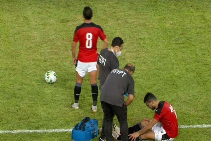 تقارير: التشخيص المبدئي لـ إصابة أيمن أشرف في مباراة مصر وتوجو.