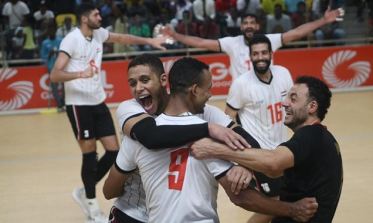 منتخب مصر لكرة الطائرة رجال يتوج بذهبية دورة الألعاب الإفريقية - أكرا 2023.