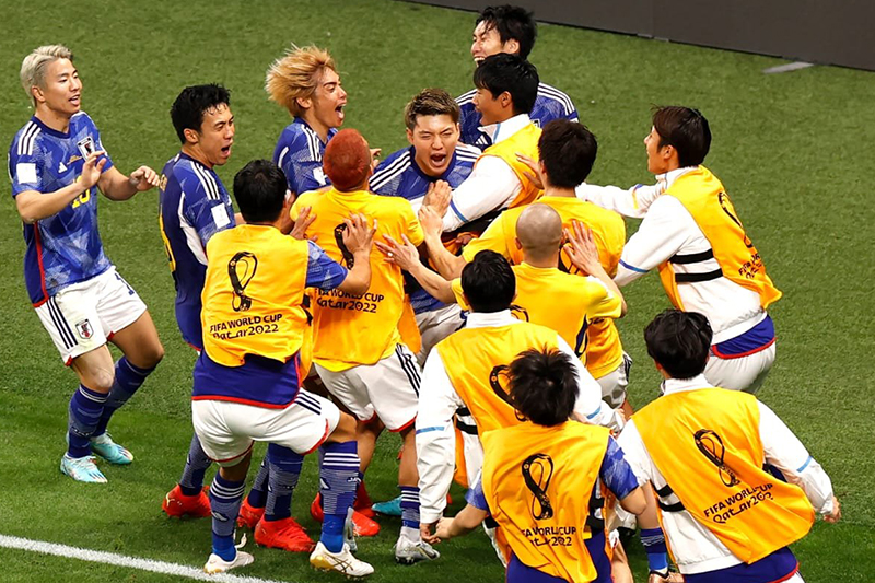 أسيا تحت السيطره.. اليابان تفوز علي ألمانيا بثنائية لهدف في كأس العالم قطر 2022.
