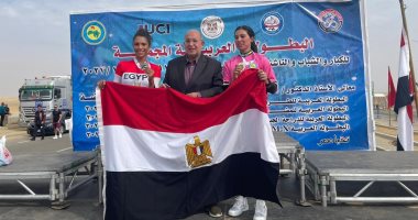 3 ذهبيات وفضية وبرونزية لمنتخب مصر فى اليوم الأول للبطولة العربية لدراجات المضمار.