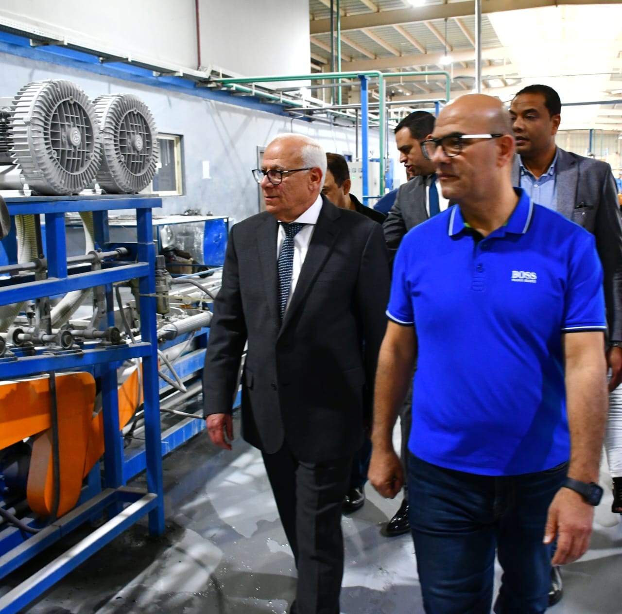 رئيس مجلس ادارة مصنع بيراميدز : مصنع بورسعيد يعمل بكفاءة عاليه و نعمل على زيادة الطاقة الانتاجيه 