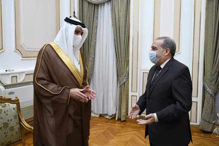 وزير الدولة للإنتاج الحربي يستقبل السفير البحريني بالقاهرة لبحث سبل التعاون