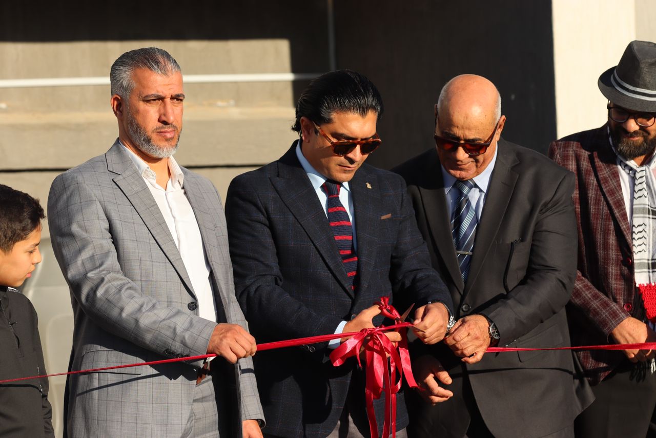 رئيس الإتحاد العربي للميني فوتبول أحمد سمير يدشن نهائيات بطولة كأس ليبيا.