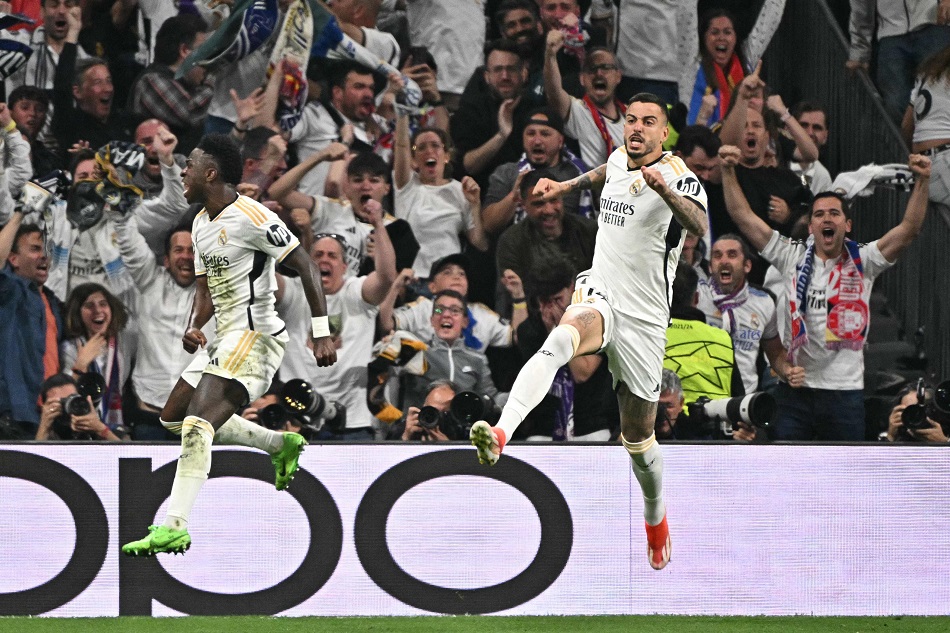 ريال مدريد يفوز على بايرن ميونيخ بثنائية لهدف ويتأهل الي نهائي دوري أبطال أوروبا.