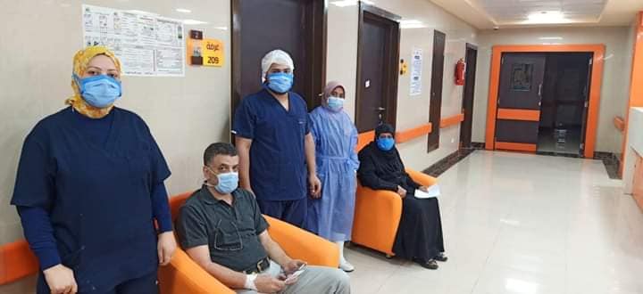 خروج 21 حالة من العزل الصحي في اسنا بعد تعافيهم من كورونا