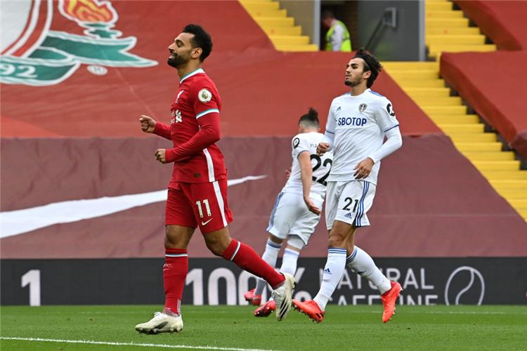 ليفربول يفوز علي ليدز يونايتد 4-3 بهاتريك محمد صلاح.