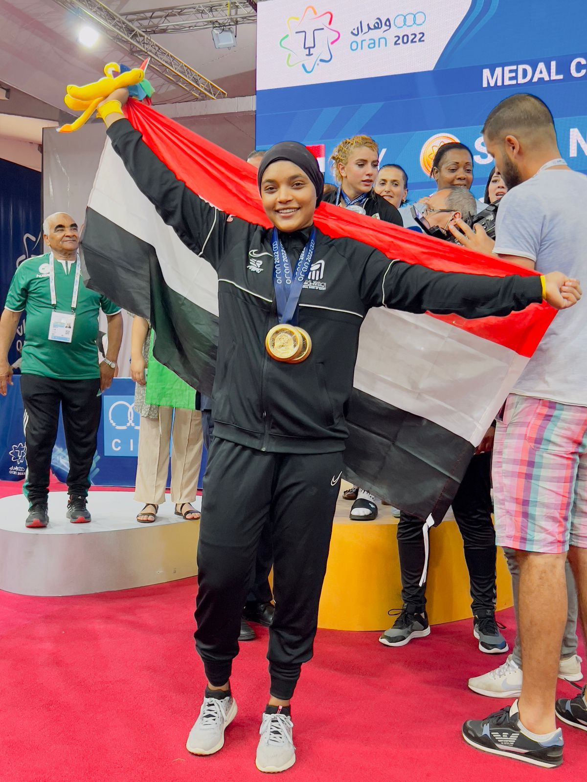 نعمة سعيد تحقق المركز الرابع فى بطولة العالم للأثقال بالسعودية.